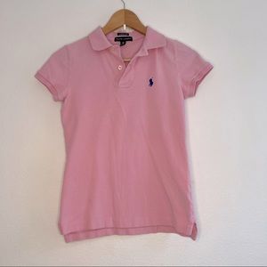 Ralph Loren Skinny Fit Mesh Polo Shirt
